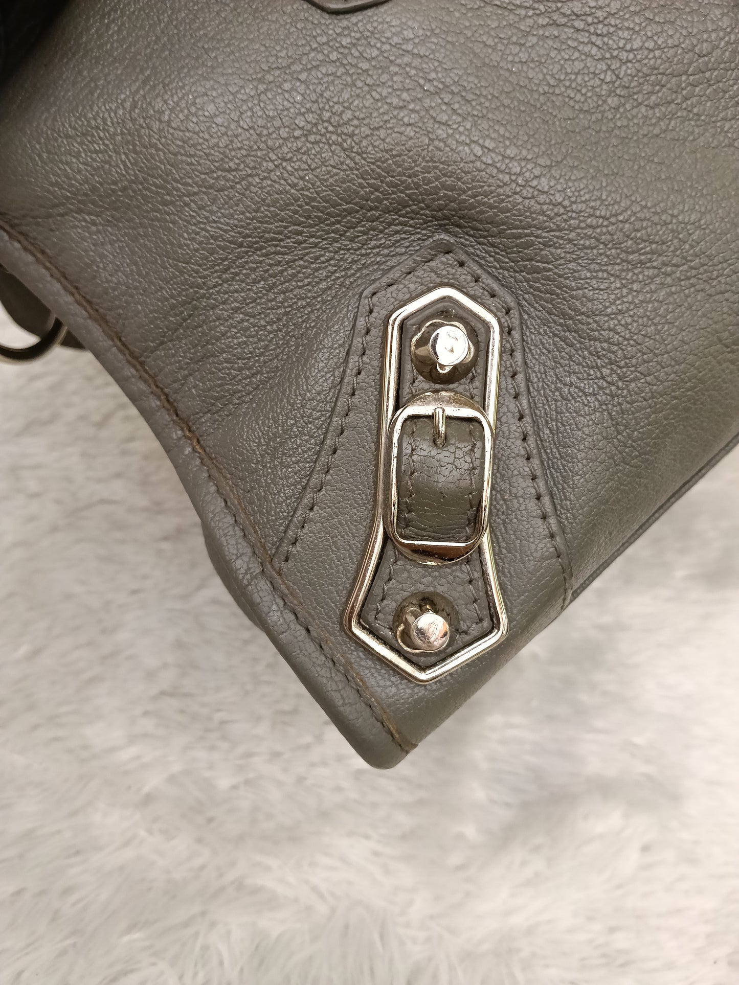 Balenciaga Small City Edge Grey SHW 2017