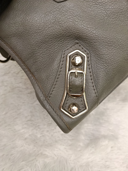 Balenciaga Small City Edge Grey SHW 2017