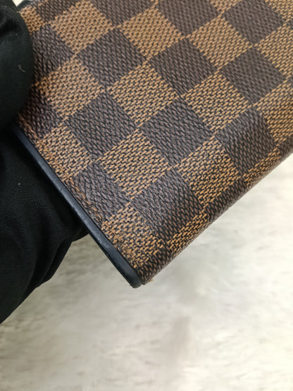 LV Brazza Wallet Damier Blue