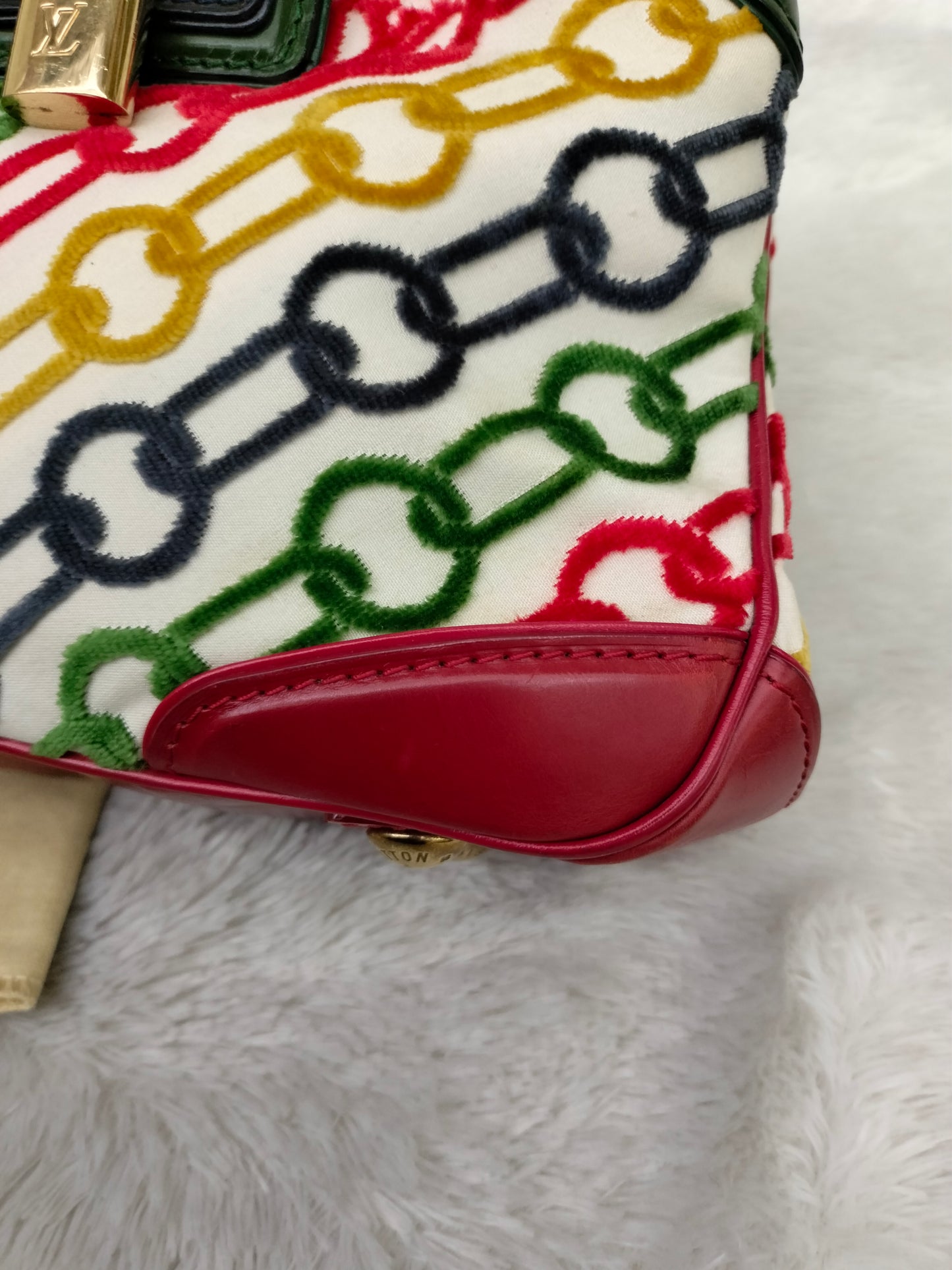 LV Mini Linda Charms Velvet Chains Multicolour 2006