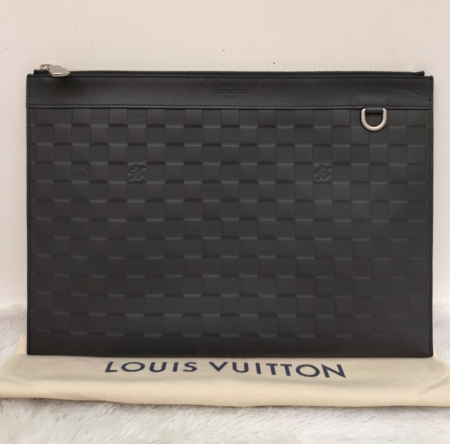 LV Discovery Pochette Damier Infini Black 2019