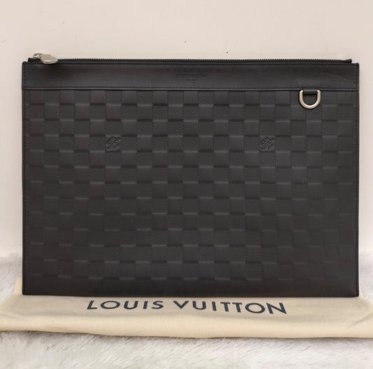 LV Discovery Pochette Damier Infini Black 2019