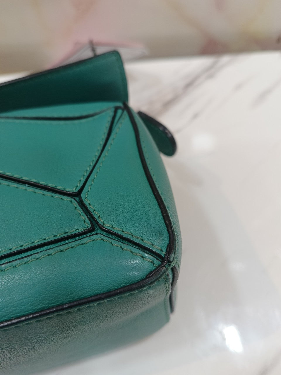 Loewe Puzzle Mini Emerald Green SHW 2019