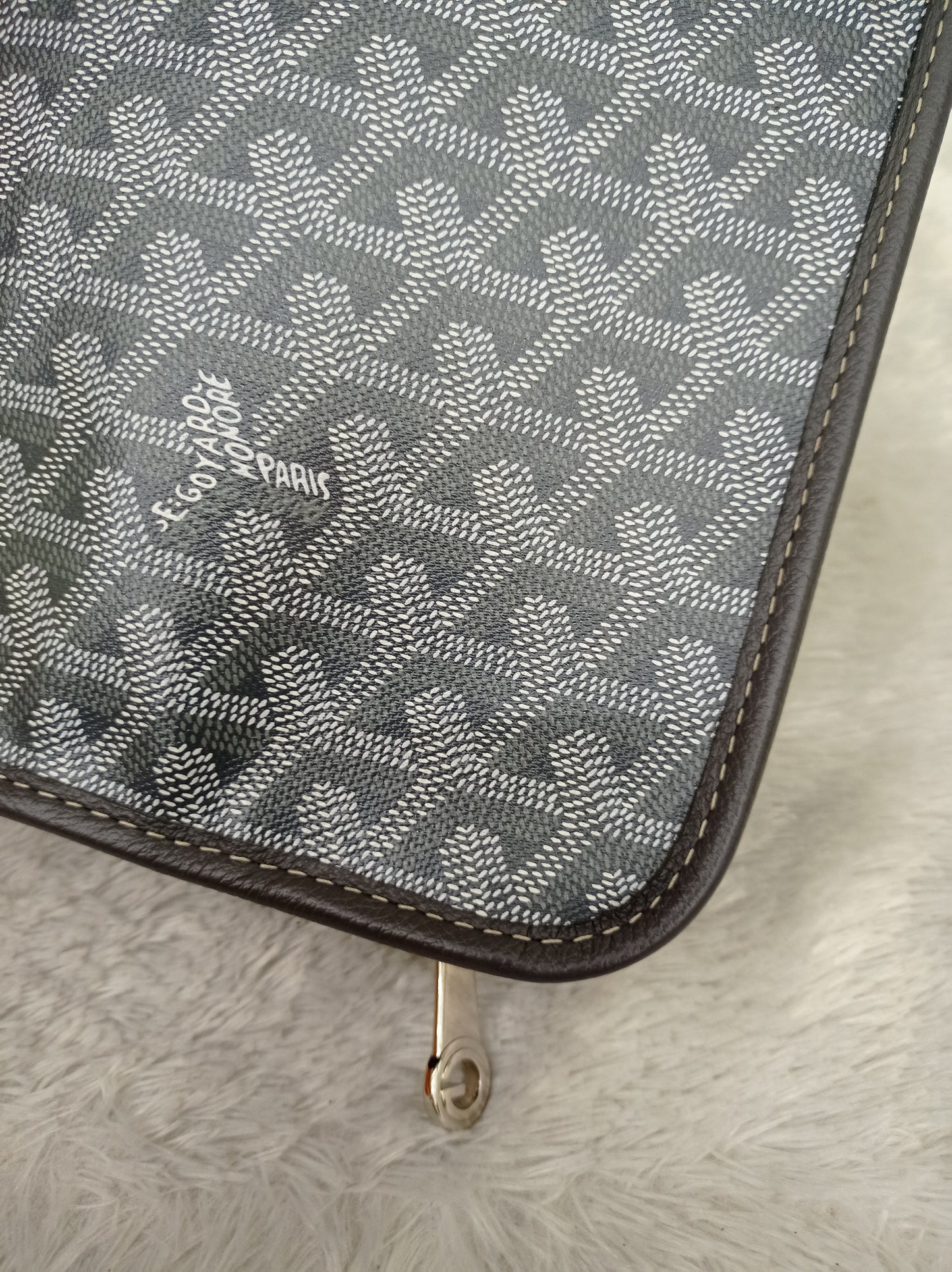 Goyard Trousse Jouvence GM Toiletry Grey SHW 2023