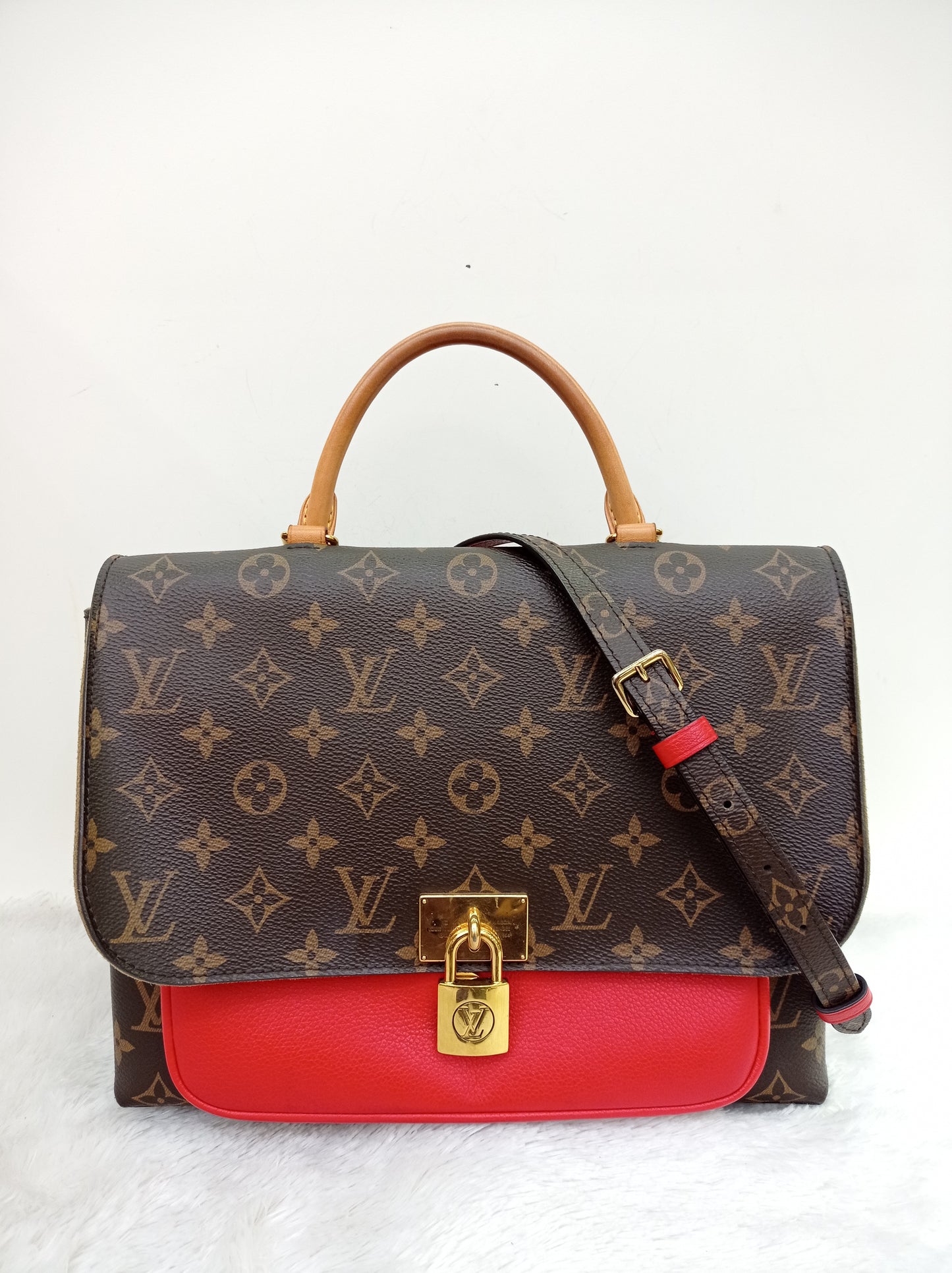 LV Marignan Monogram Coquelicot 2018