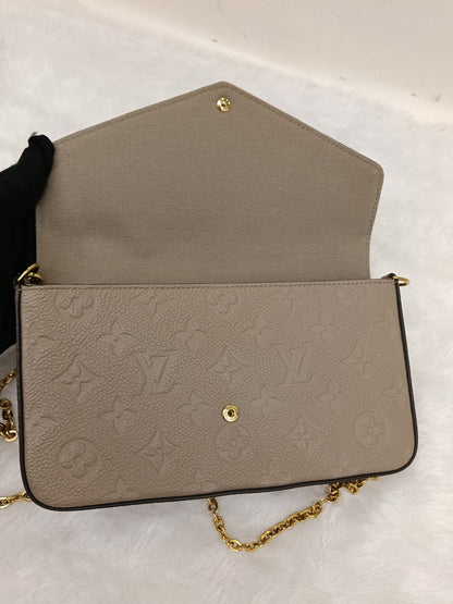 LV Felicie GM Monogram Empreinte Tourterelle 2020
