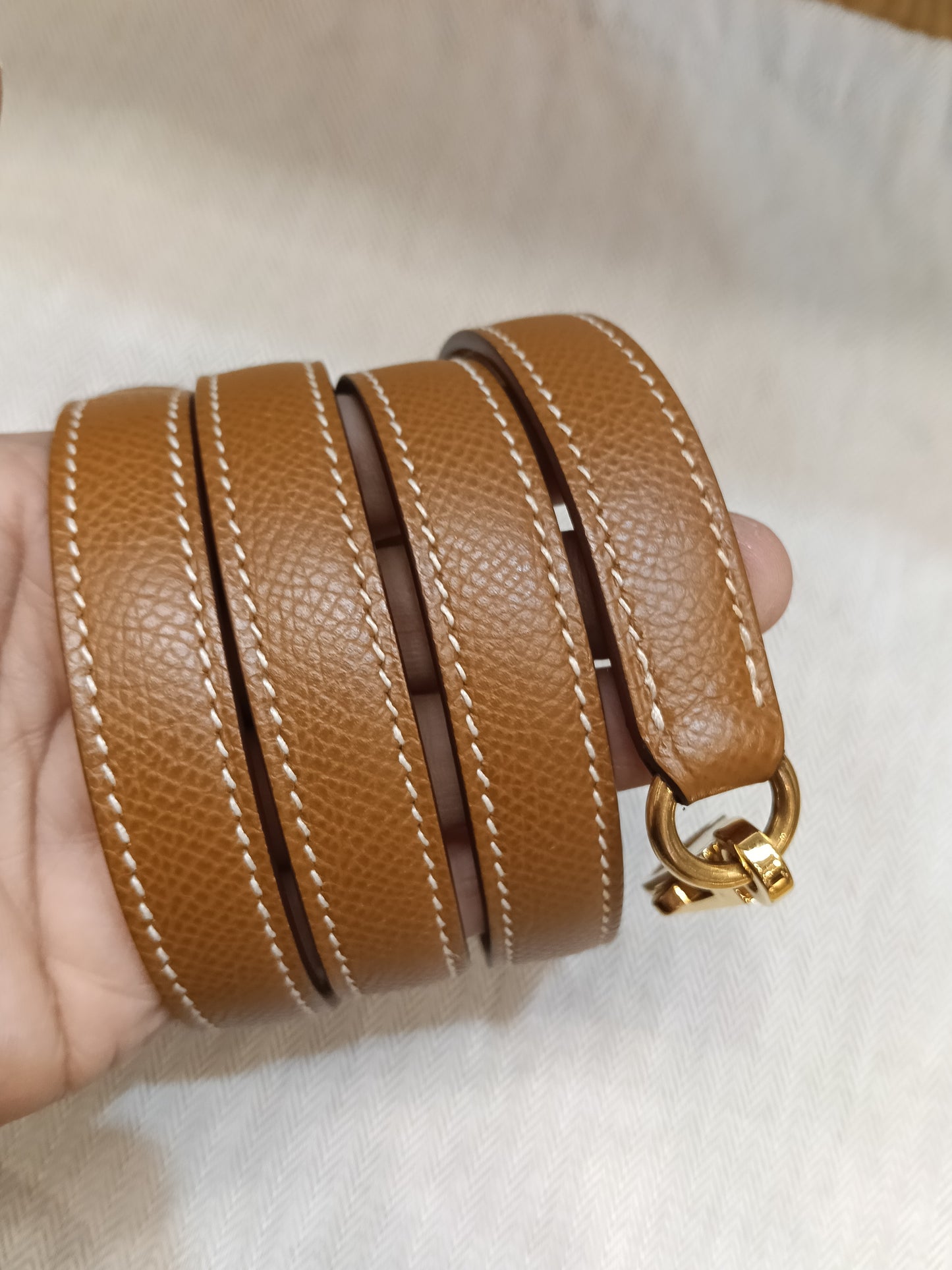 K32 Epsom Sellier Gold GHW #Q square