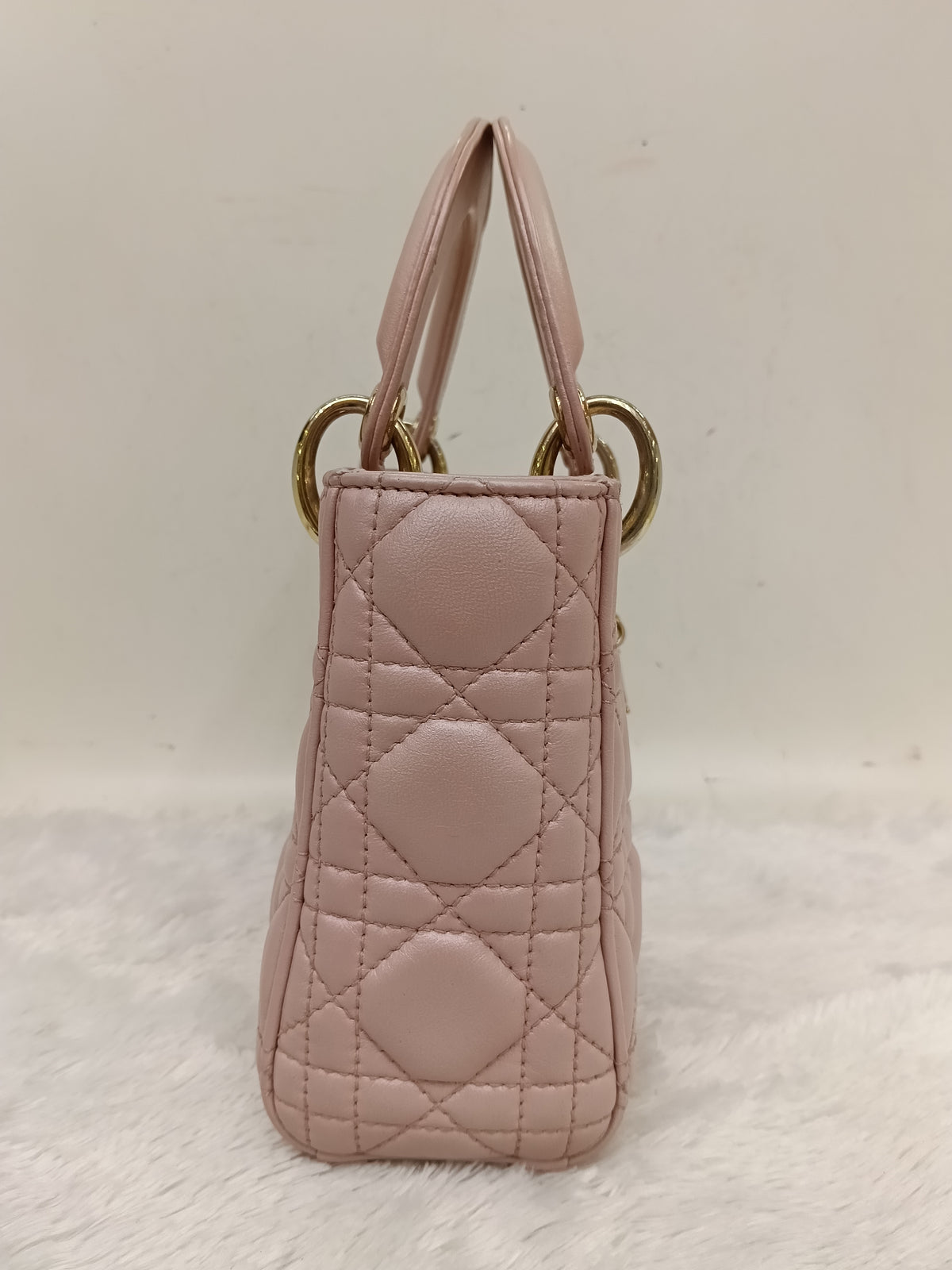 Lady Dior Mini Lamb Lotus GHW 2017