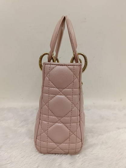 Lady Dior Mini Lamb Lotus GHW 2017