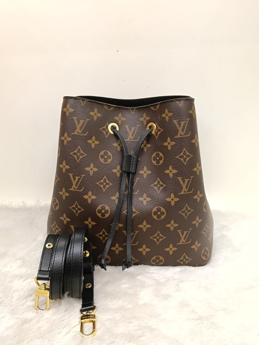 LV Neo Noe MM Monogram Noir 2018