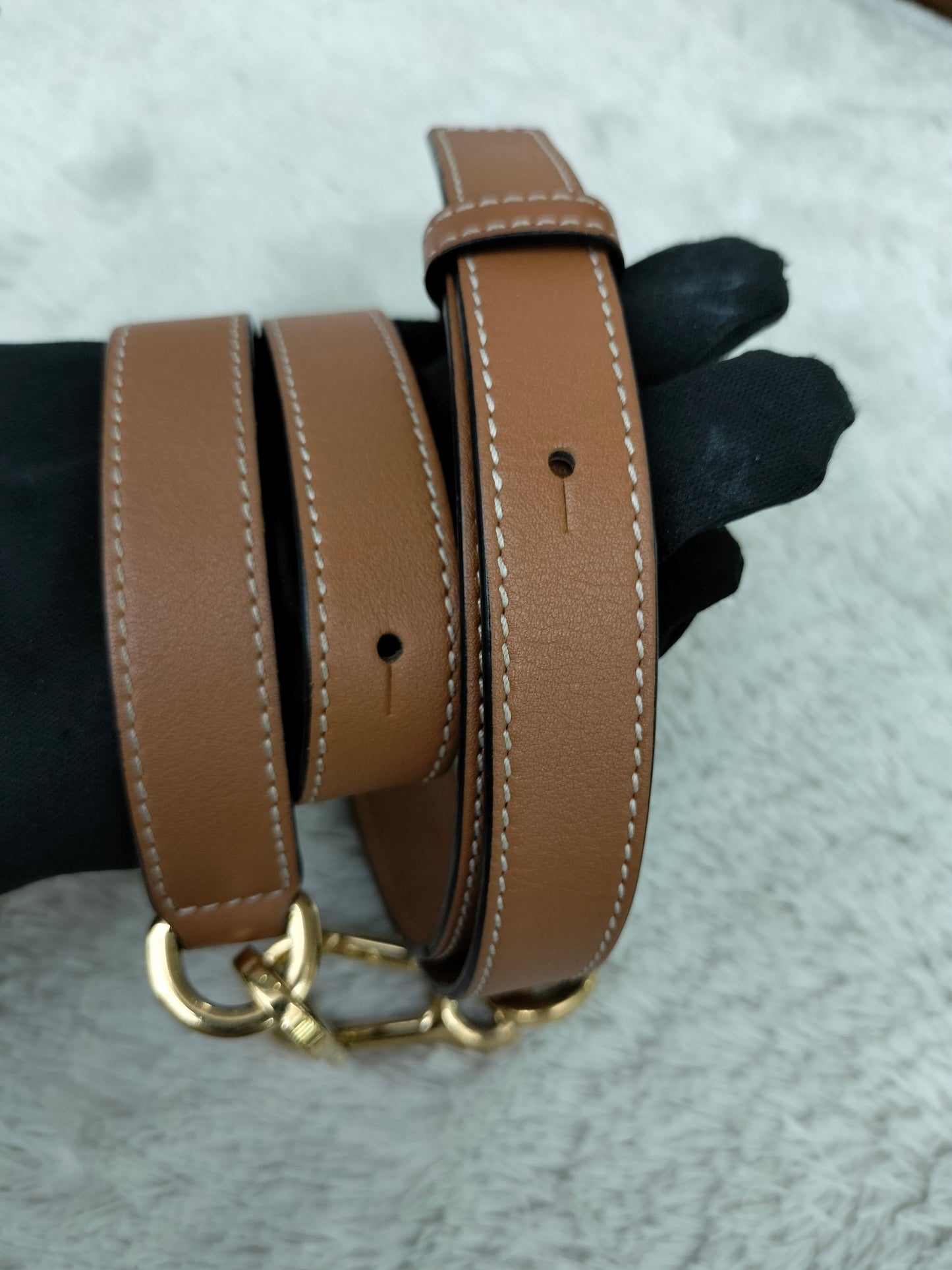 Loewe Puzzle Small Grained Tan GHW 2020