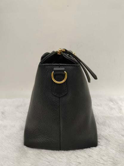 Fendi BTW Medium Black Chain GHW