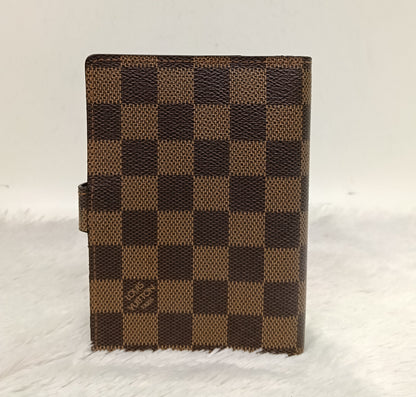 LV Agenda Cover Ring PM Damier