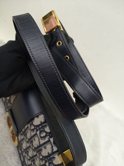 Dior Montaigne 30 Oblique Navy GHW 2019