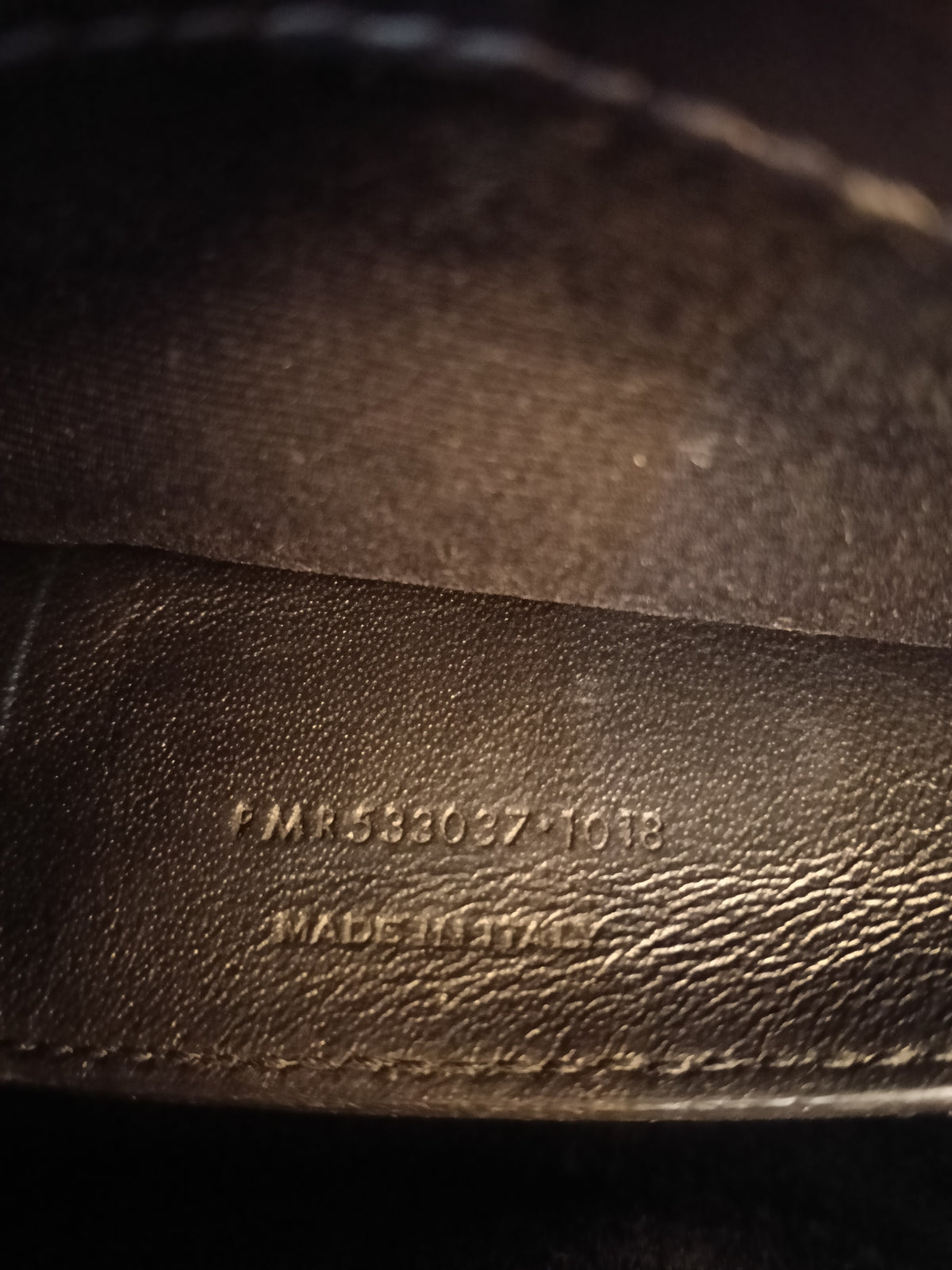 YsL Niki Baby Calfskin Navy RHW 2018