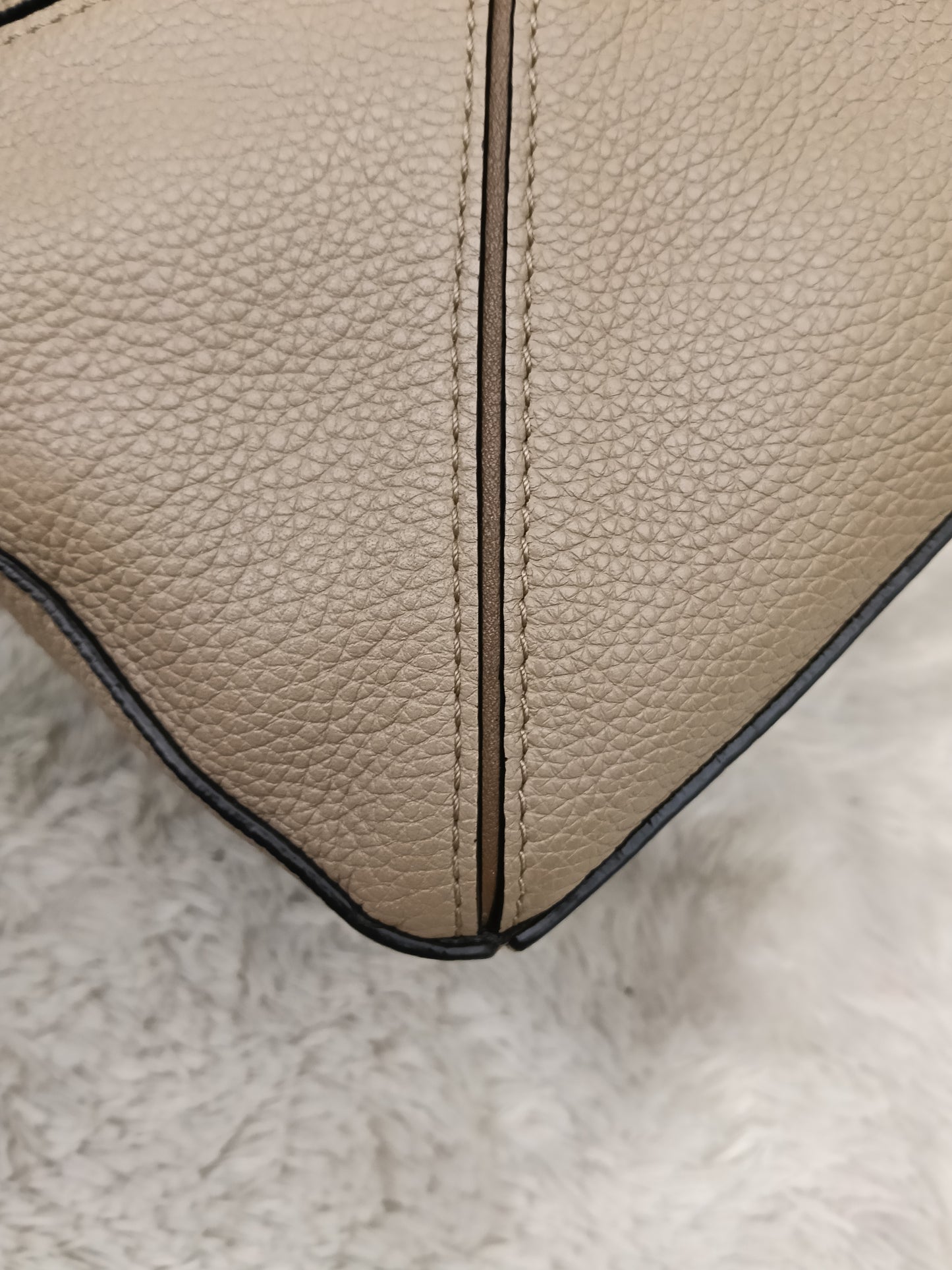 Loewe Puzzle Small Grained Sand Mink GHW 2020