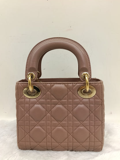 Lady Dior Mini Lamb Fard GHW 2019