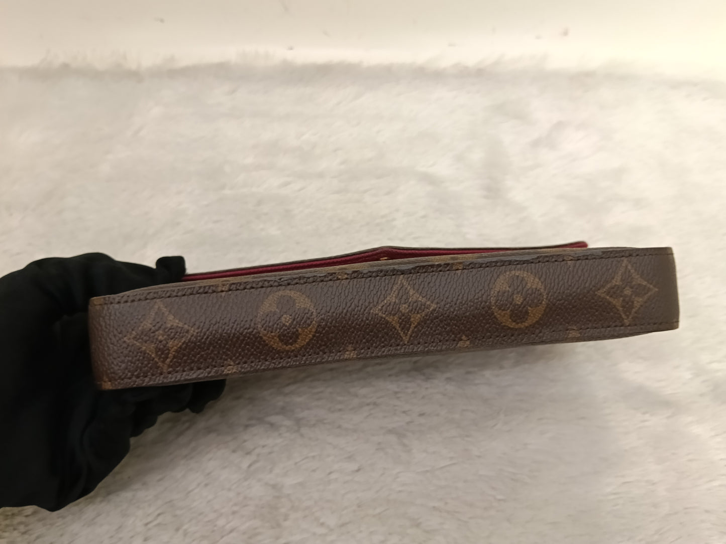 LV Pochette Felicie GM Monogram Fuchsia 2020