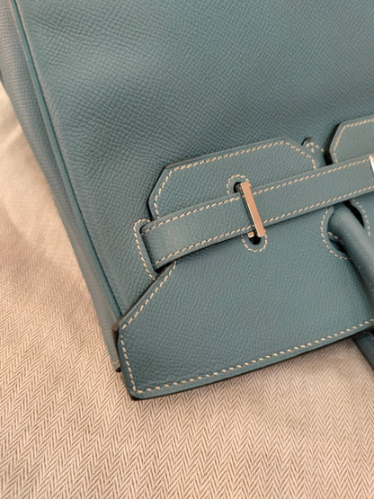 B35 Epsom Blue Jeans PHW #N square