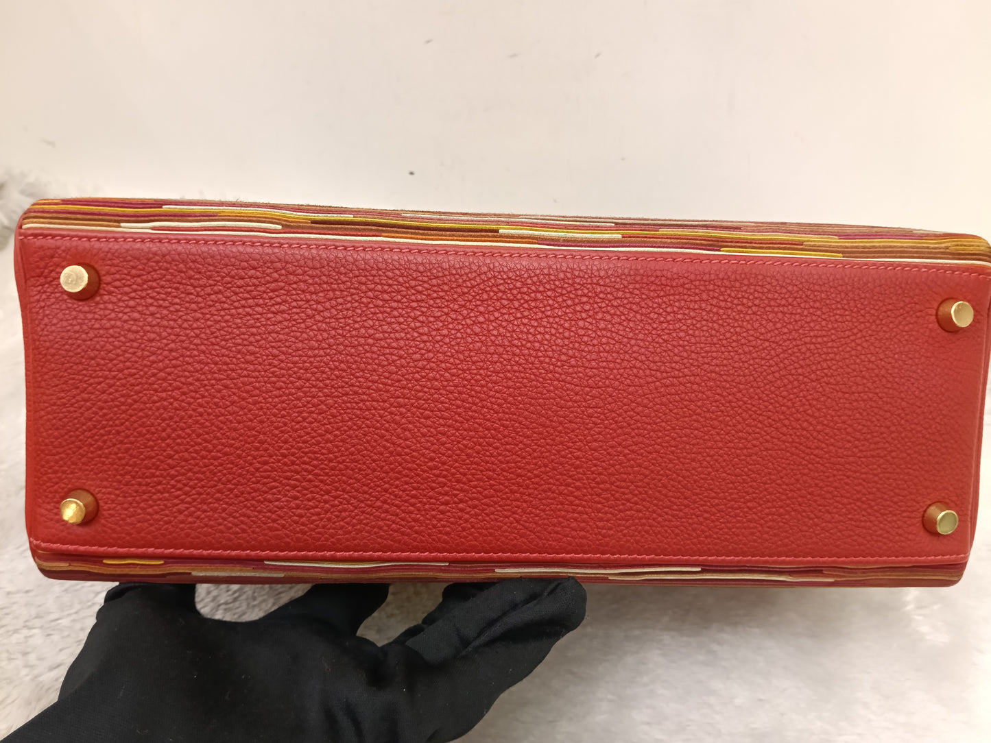 K32 Vibrato Rouge Vif GHW #G square