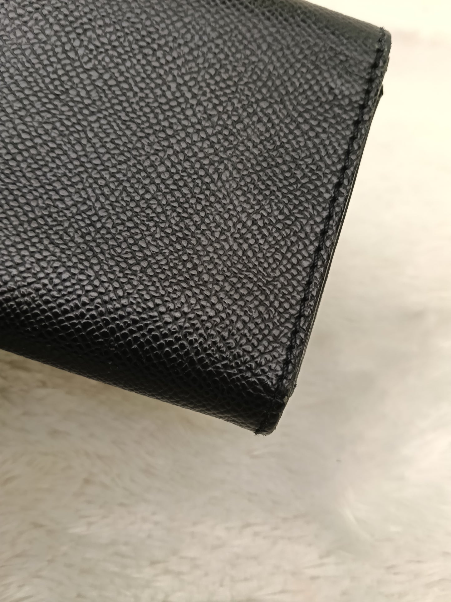 Chanel Trifold Wallet Caviar Black GHW #5
