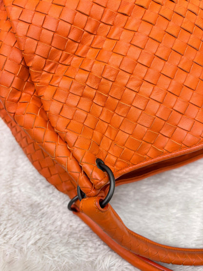Bottega Veneta Parachute Intrecciato Tote Orange RHW 2011