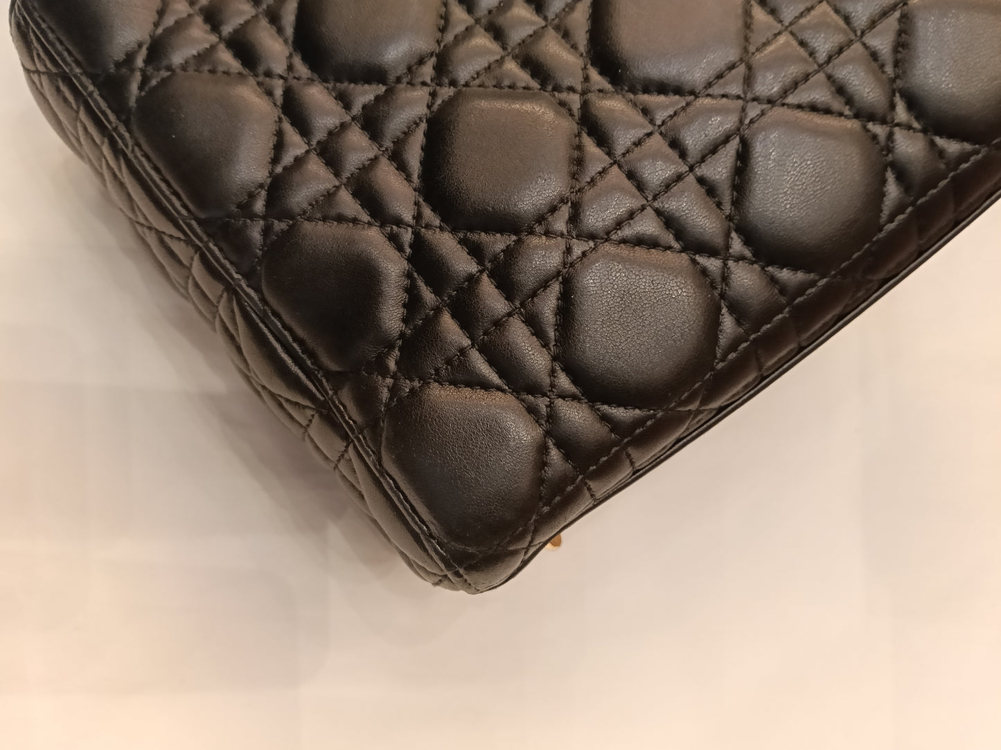 Lady Dior Small Lamb Black GHW 2019