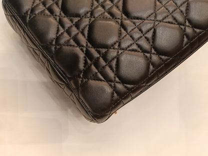 Lady Dior Small Lamb Black GHW 2019