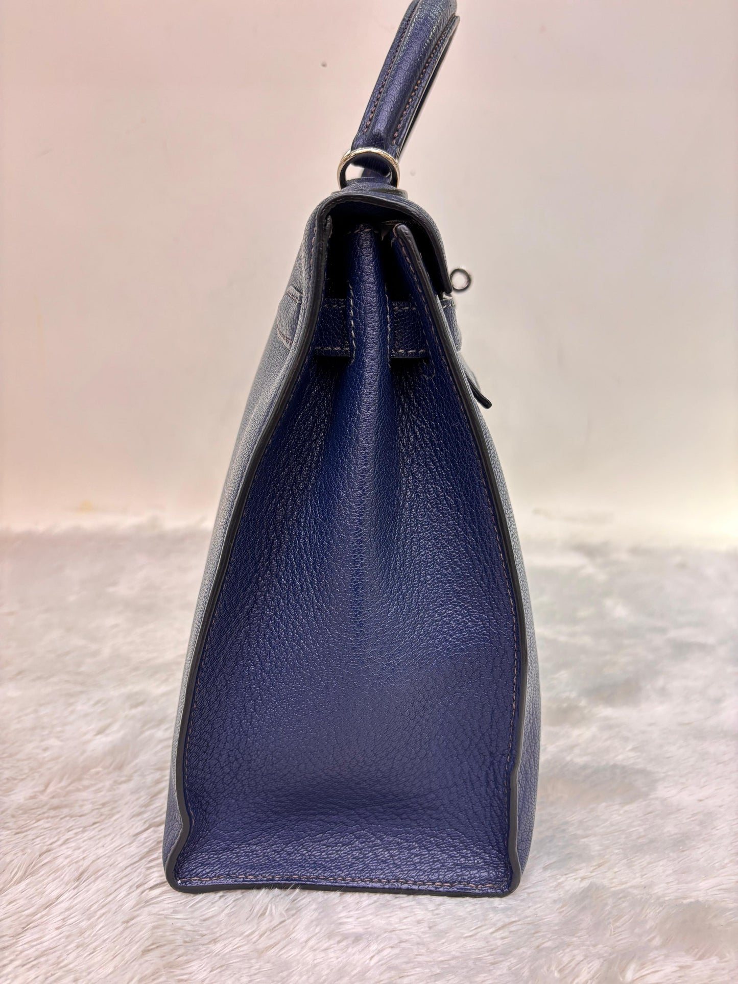 K32 Chevre Coromandel Blue De Malt PHW #L square