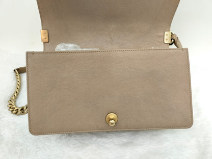 Chanel Boy 25 Caviar Caramel GHW #27