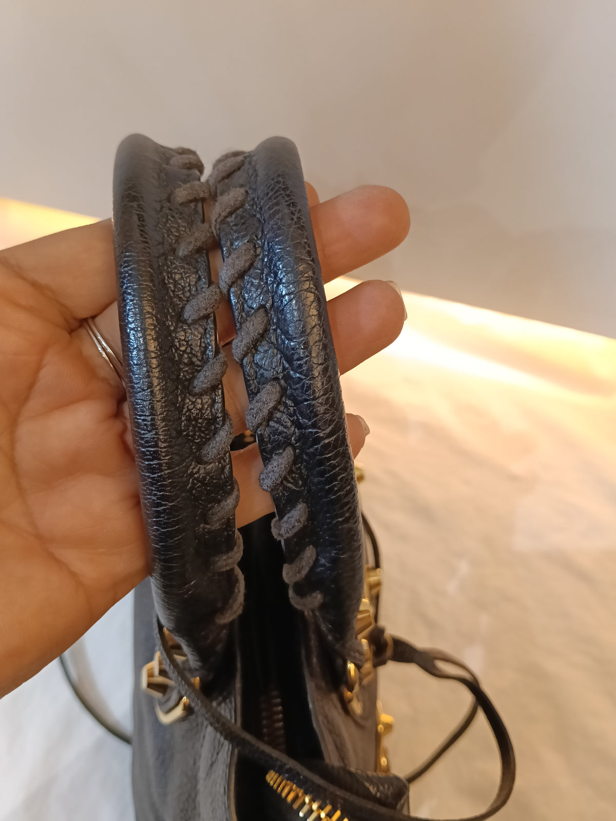 Balenciaga Mini City Edge Black GHW 2020