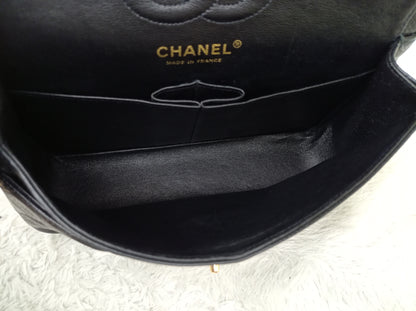 Chanel Small Caviar Black GHW DF #9