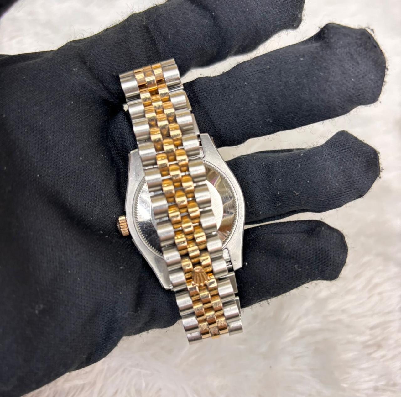 Rolex Oyster Perpetual Datejust 31mm Diamond Dial 2 Tone Rose Gold Jubilee 2019