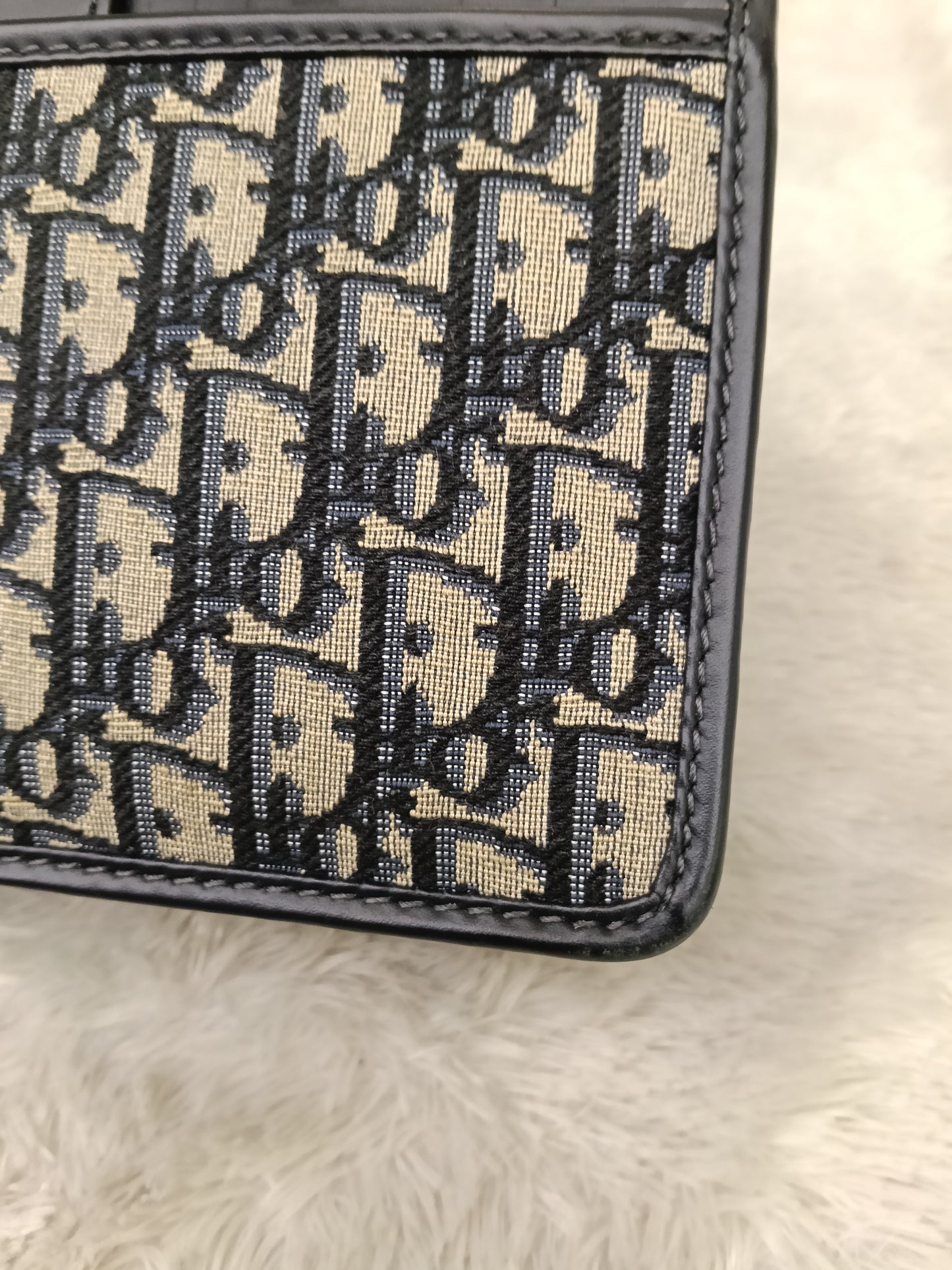 Dior Montaigne 30 Oblique Navy GHW 2022