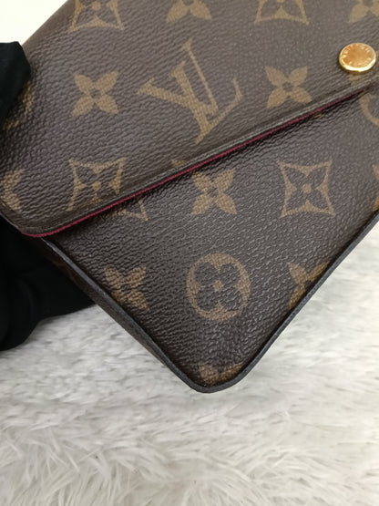LV Pochette Felicie GM Monogram Fuchsia 2020