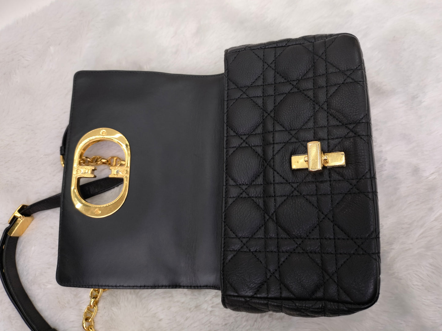Dior Caro Small Black GHW 2021