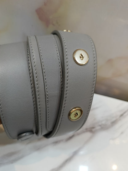 Lady Dior Small Lamb Grey GHW 2018