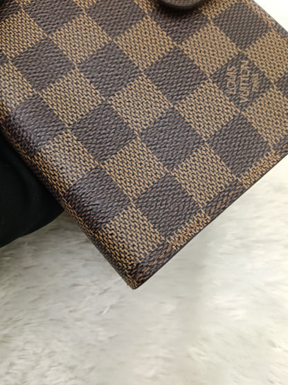 LV Agenda Cover Ring PM Damier