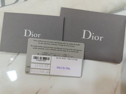 Lady Dior Small Lamb Grey GHW 2018