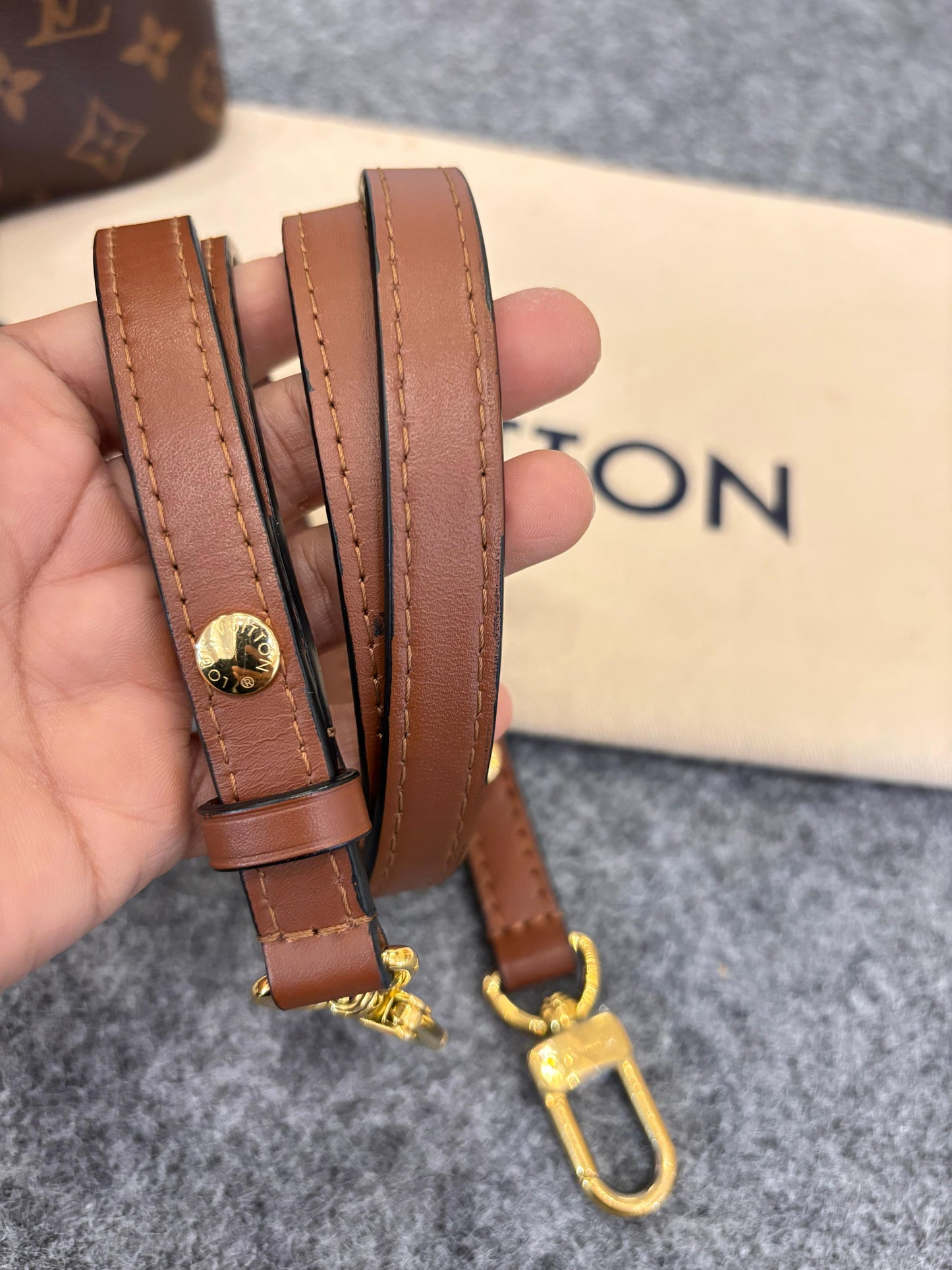 LV Neo Noe MM Monogram Caramel (CHIP)