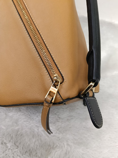 Loewe Puzzle Medium Amber Light Oat Black GHW 2019