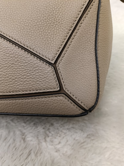 Loewe Puzzle Small Grained Sand Mink GHW 2020