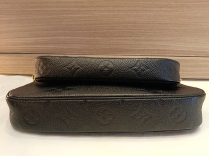 LV Multi Pochette Accesories NV Monogram Empreinte Noir (CHIP)