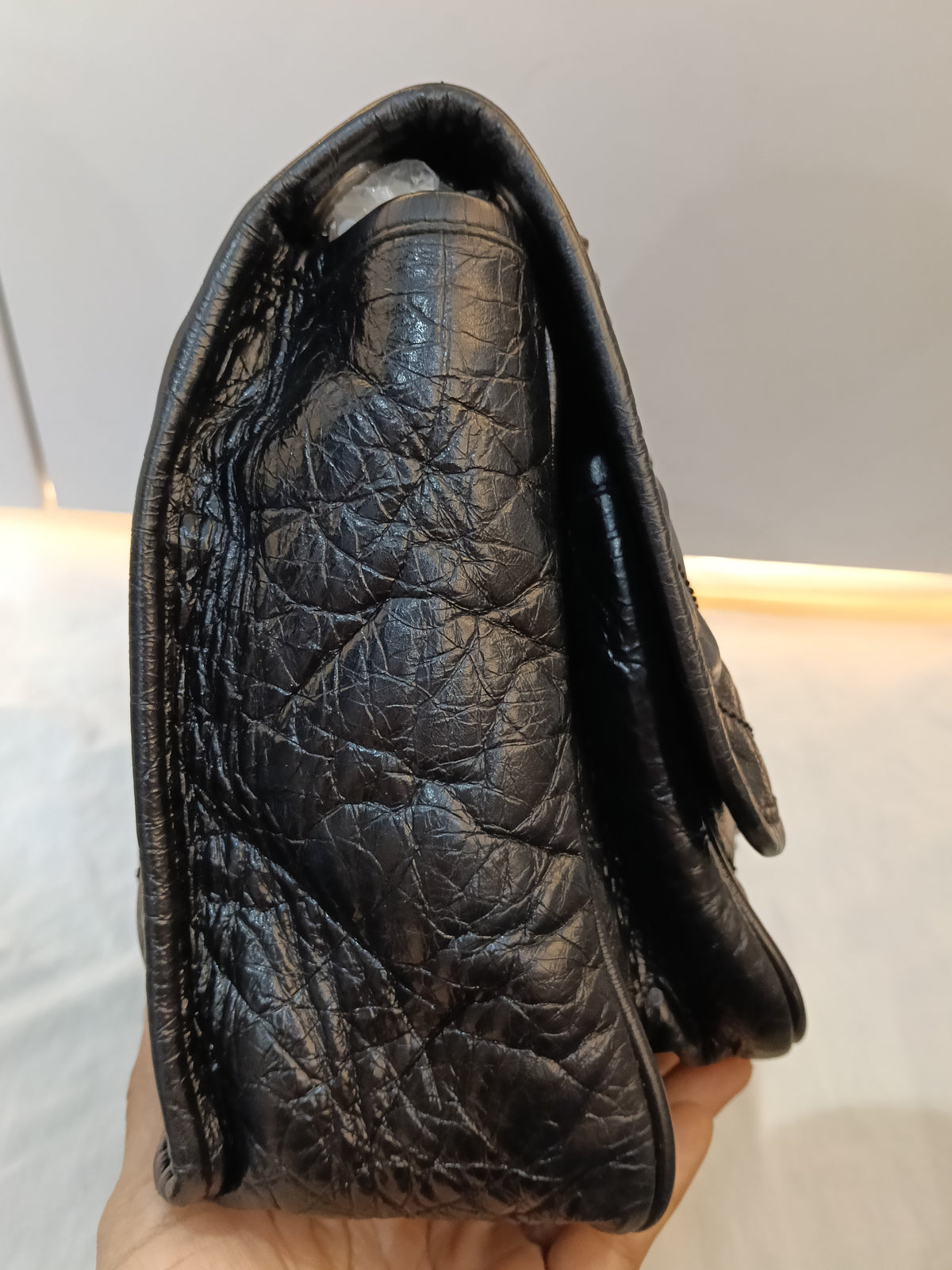 YsL Niki Medium Calfskin Black RHW 2019