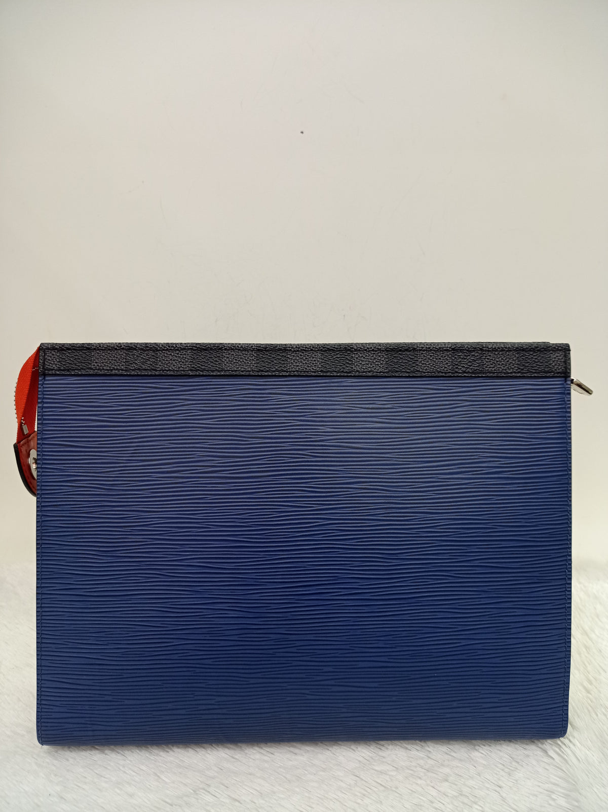 LV Pochette Voyage MM Taiga Epi Graphite Blue Grey 2018