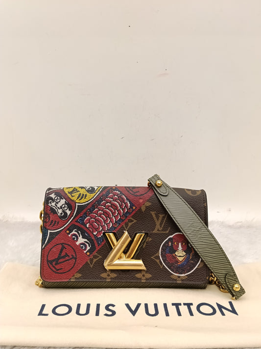LV Twist Chain Wallet Monogram Kabuki 2017