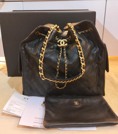 Chanel C25 Medium Caviar Black GHW 2025 (CHIP)