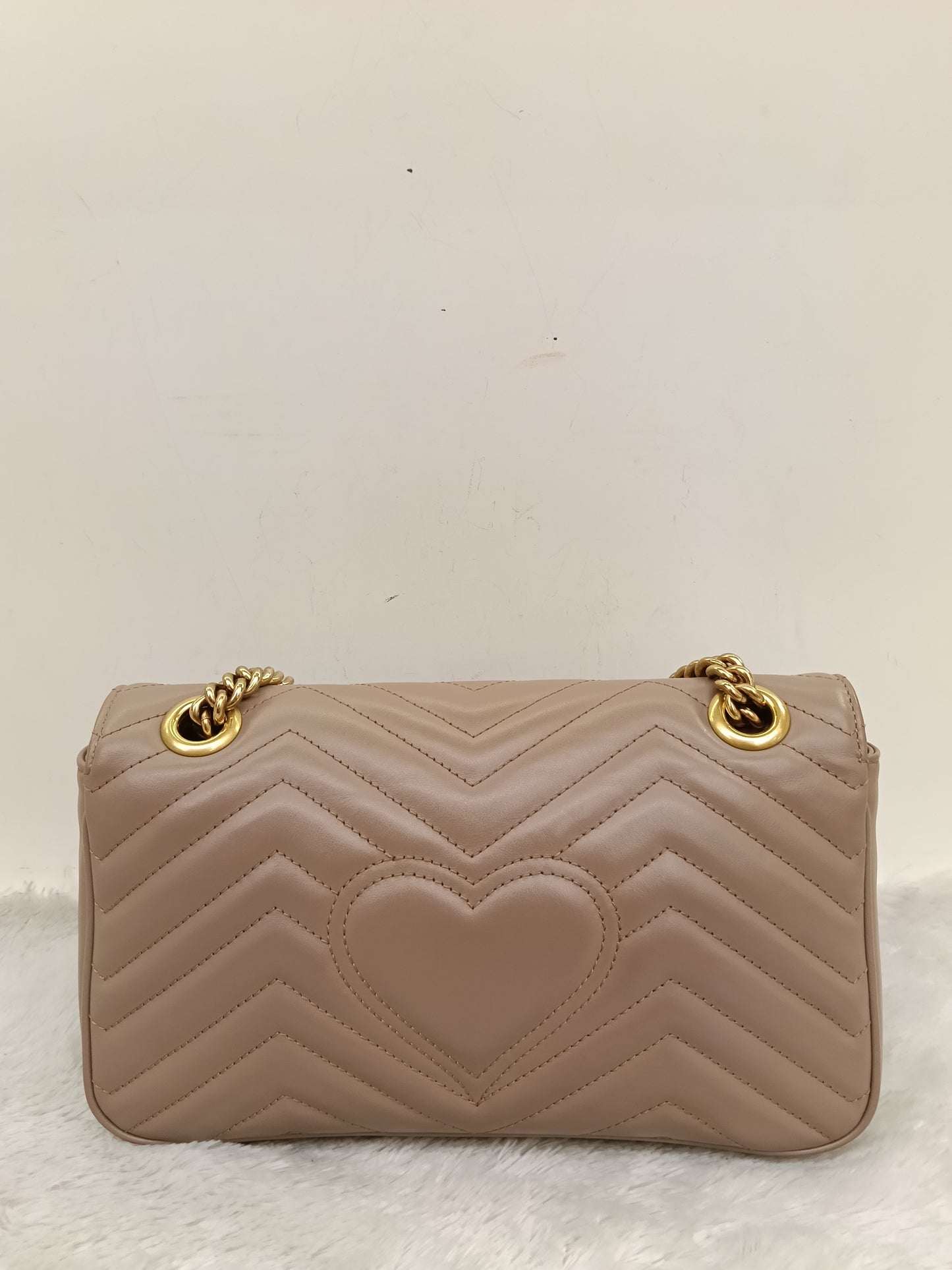 Gucci Marmont Small Nude GHW