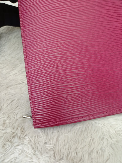 LV Toiletry Pouch 26 Epi Fuchsia 2019