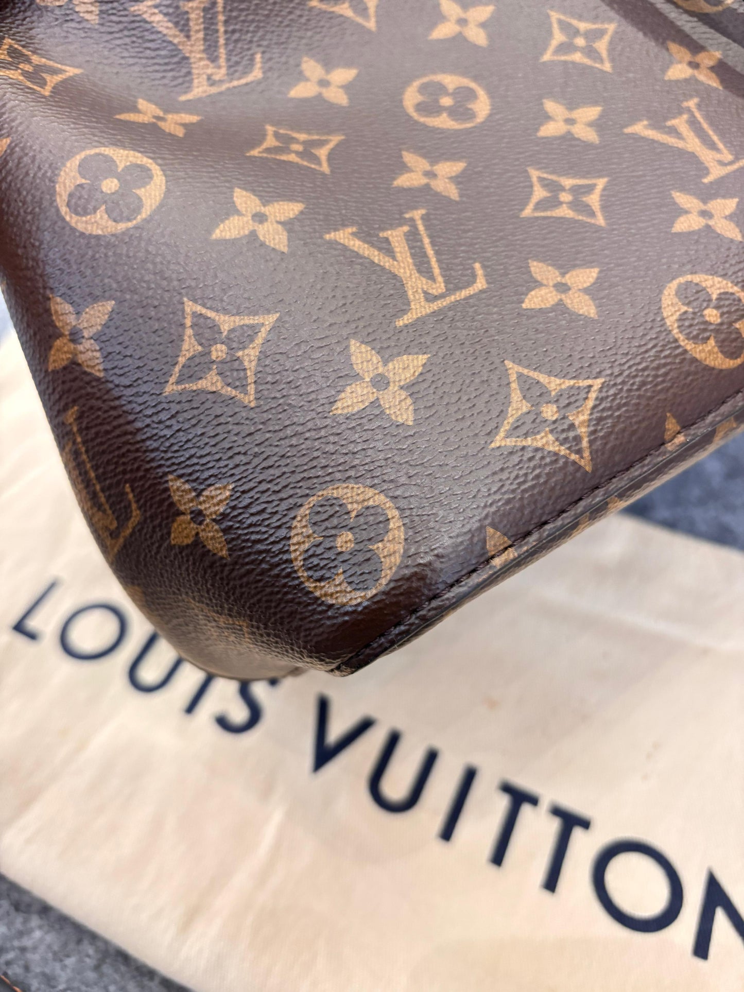 LV Neo Noe MM Monogram Caramel (CHIP)